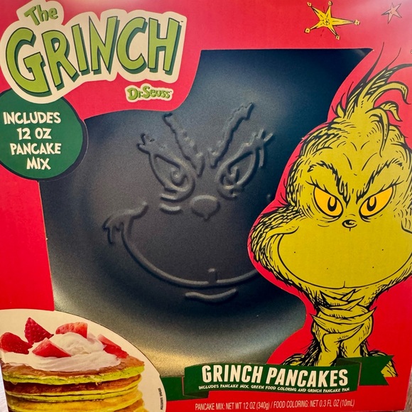Dr Suess The Grinch Pancake Pan - Picture 2 of 5
